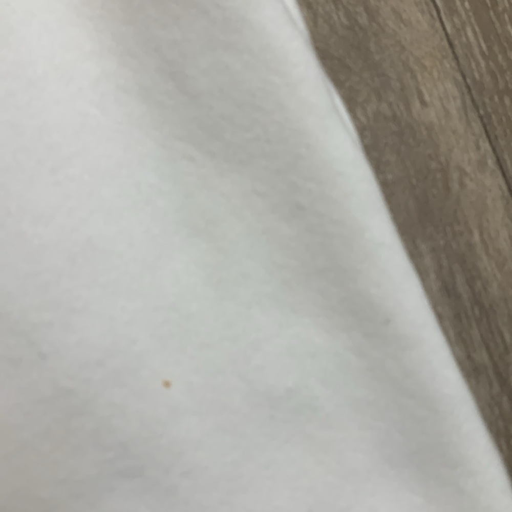 Abercrombie & Fitch White Fleece Track Joggers - Picture 4 of 7